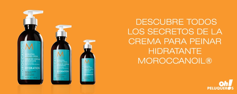Descubre todos los secretos de la Crema para peinar Hidratante de Moroccanoil