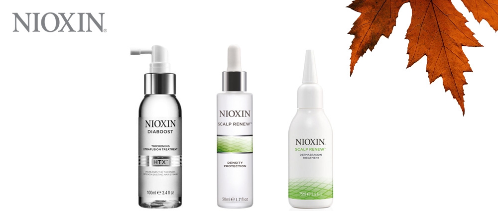 Productos Nioxin recomendados para combatir la caída del cabello