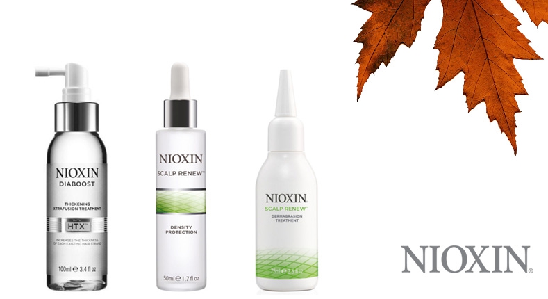 Productos Nioxin recomendados para combatir la caída del cabello