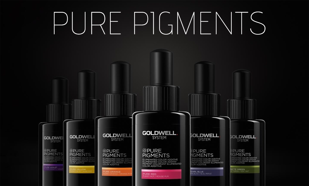 Descubre los 6 colores disponibles de Pure Pigments de Goldwell