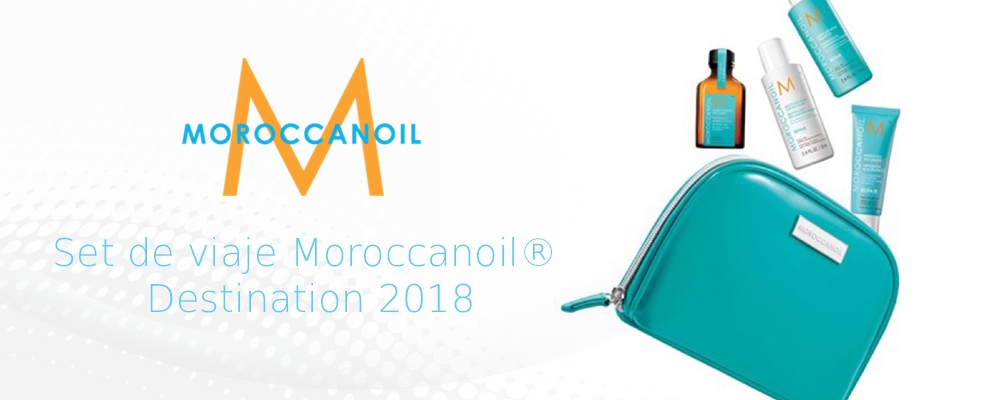 ¡Ya tenemos los Kits de viaje DESTINATION de Moroccanoil 2018!