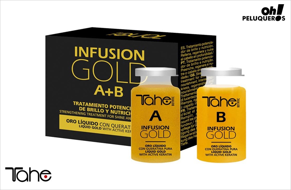 ¿Conoces el tratamiento potenciador de brillo y nutrición capilar Infusión A B de Gold Tahe?