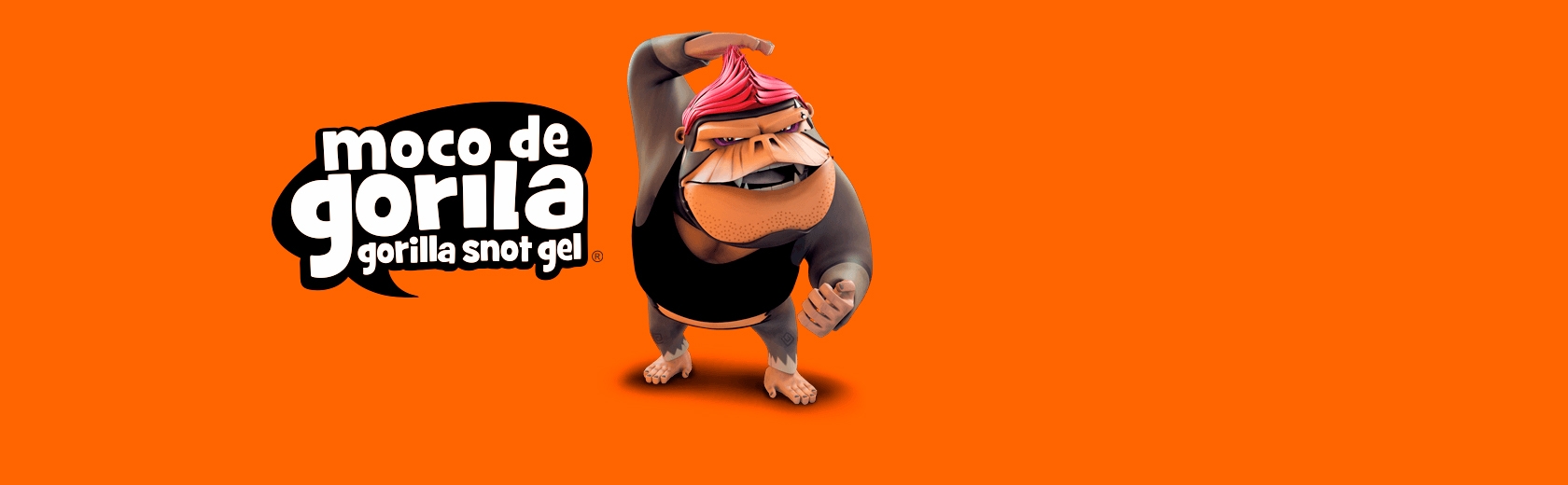 Moco de Gorila, la marca líder en fijación disponible en Oh! Peluqueros