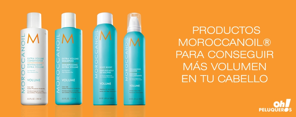 Descubre los productos de Moroccanoil para conseguir más volumen en tu cabello