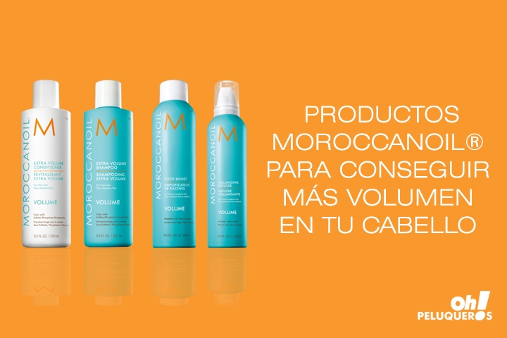 Descubre los productos de Moroccanoil para conseguir más volumen en tu cabello