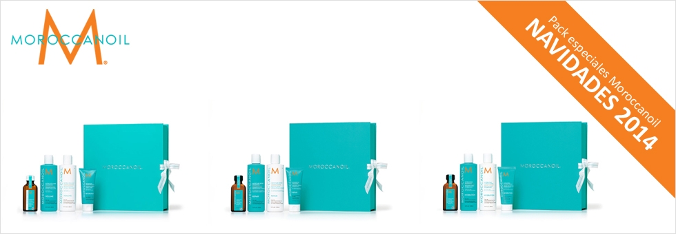 Sets Colección Navidad 2014 de Moroccanoil en Oh! Peluqueros