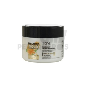 Comprar Mascarilla antiencrespamiento cabellos finos Miracle Gold 300ml