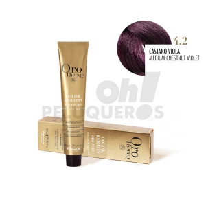 Comprar Crema Colorante Permanente Sin Amoniaco Castaño Violeta 100ml