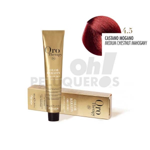 Comprar Crema Colorante Permanente Sin Amoniaco Castaño Caoba 100ml