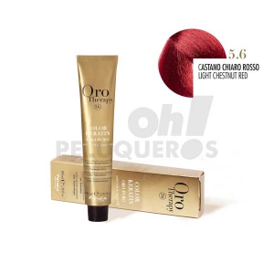 Comprar Crema Colorante Permanente Sin Amoniaco Rubio Oscuro Rojo 100ml