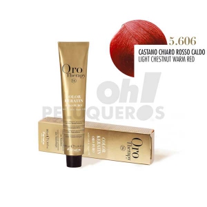 Comprar Crema Colorante Permanente Sin Amoniaco Castaño Claro Rojo Cálido 100ml