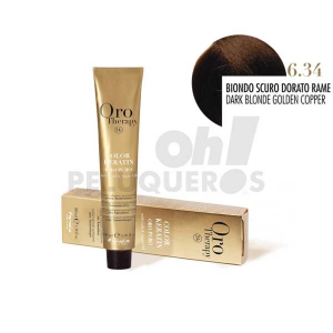 Comprar Crema Colorante Permanente Sin Amoniaco Rubio Oscuro Dorado Cobrizo 100ml