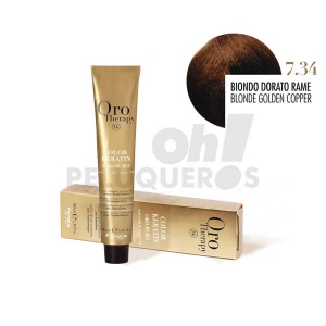 Comprar Crema Colorante Permanente Sin Amoniaco Rubio Dorado Cobre 100ml