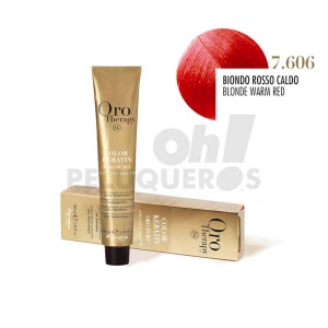 Comprar Crema Colorante Permanente Sin Amoniaco Rubio Rojo Cálido 100ml