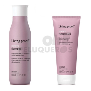 Comprar Living Proof Pack Restore Shampoo 236ml Mask 200ml