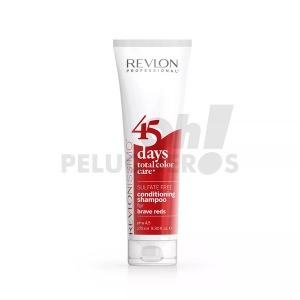 Comprar REVLONISSIMO 45 DÍAS CHAMPÚ ACONDICIONADOR BRAVE REDS 275 ml