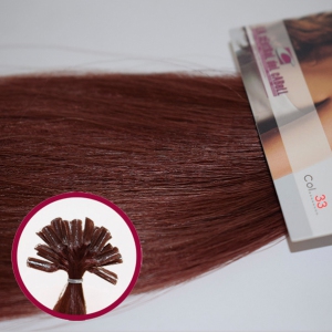 Comprar Extensiones con queratina Colores Oscuros 