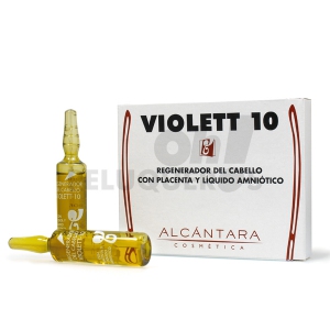 Comprar VIOLETT-10 Regenerador del Cabello Caja 6 ampollas de 10 ml.