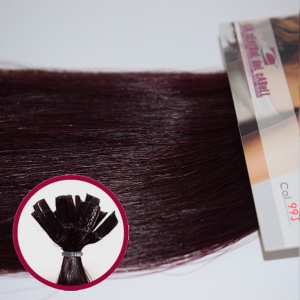 Comprar Extensiones con queratina Colores Oscuros 