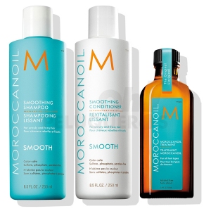 MoroccanOil Smoothing Shampoo - Champú suavizante con aceite de argán,  acabado brillante