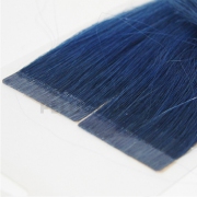 Extensiones Adhesivas de cabello natural 10 tiras Azul