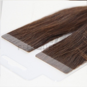 Extensiones Adhesivas de cabello natural 20 tiras Castaño Oscuro Chocolate