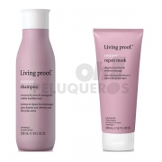 Living Proof Pack Restore Shampoo 236ml Mask 200ml