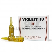 VIOLETT-10 Regenerador del Cabello Caja 6 ampollas de 10 ml.